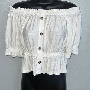 Express off the shoulders top